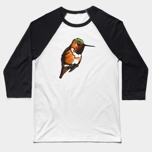 Rufous Hummingbird Baseball T-Shirt